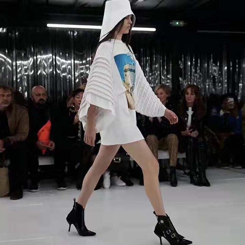 Louis Vuitton LV Women LV Janet Ankle Boot in Black Glazed Calf Leather 9.5 cm Heel