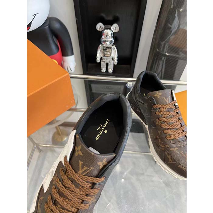 Louis Vuitton LV Unisex Run Away Sneaker Monogram Canvas Technical Lining Rubber