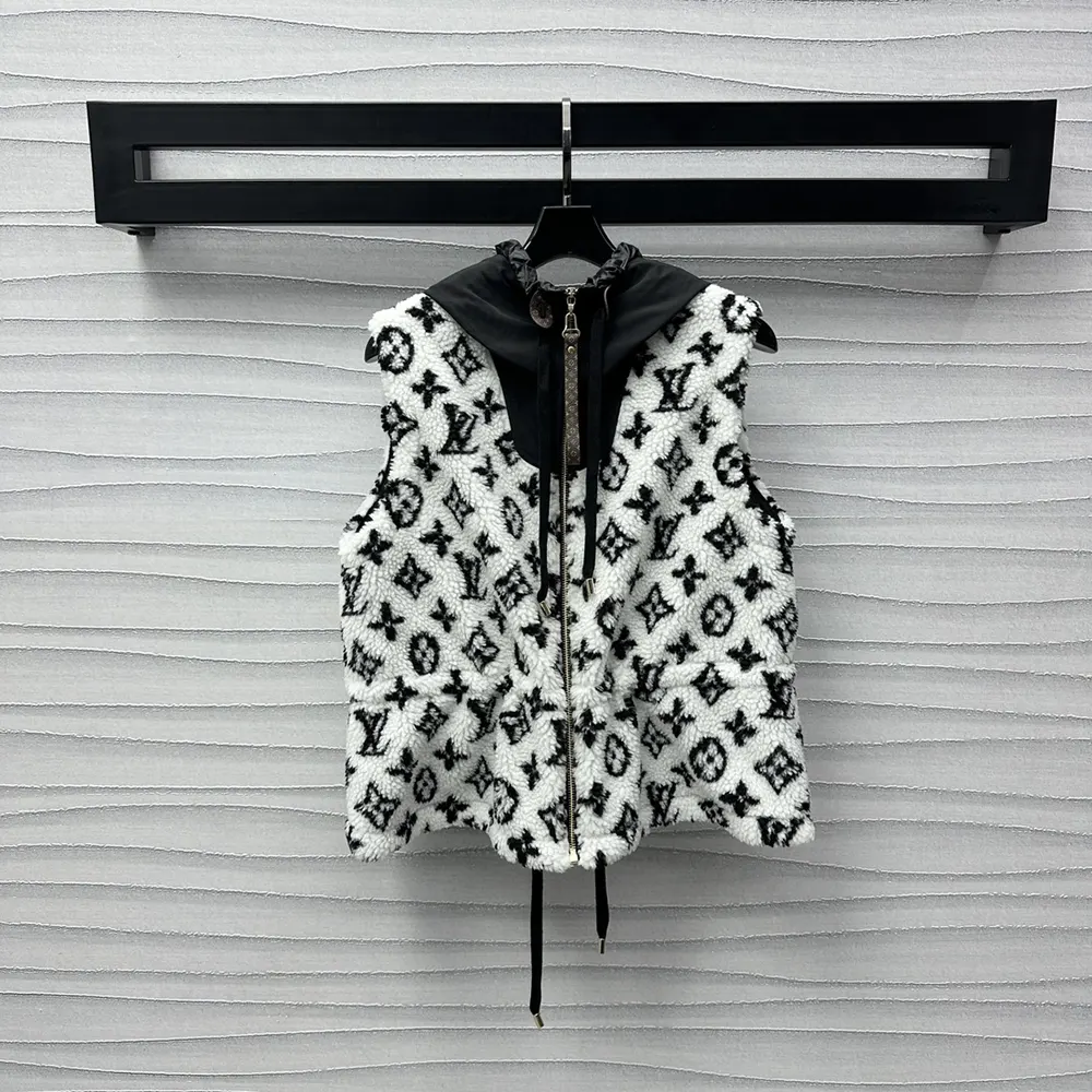 Louis Vuitton Women Monogram Teddy Peplum Gilet 1AGBHY