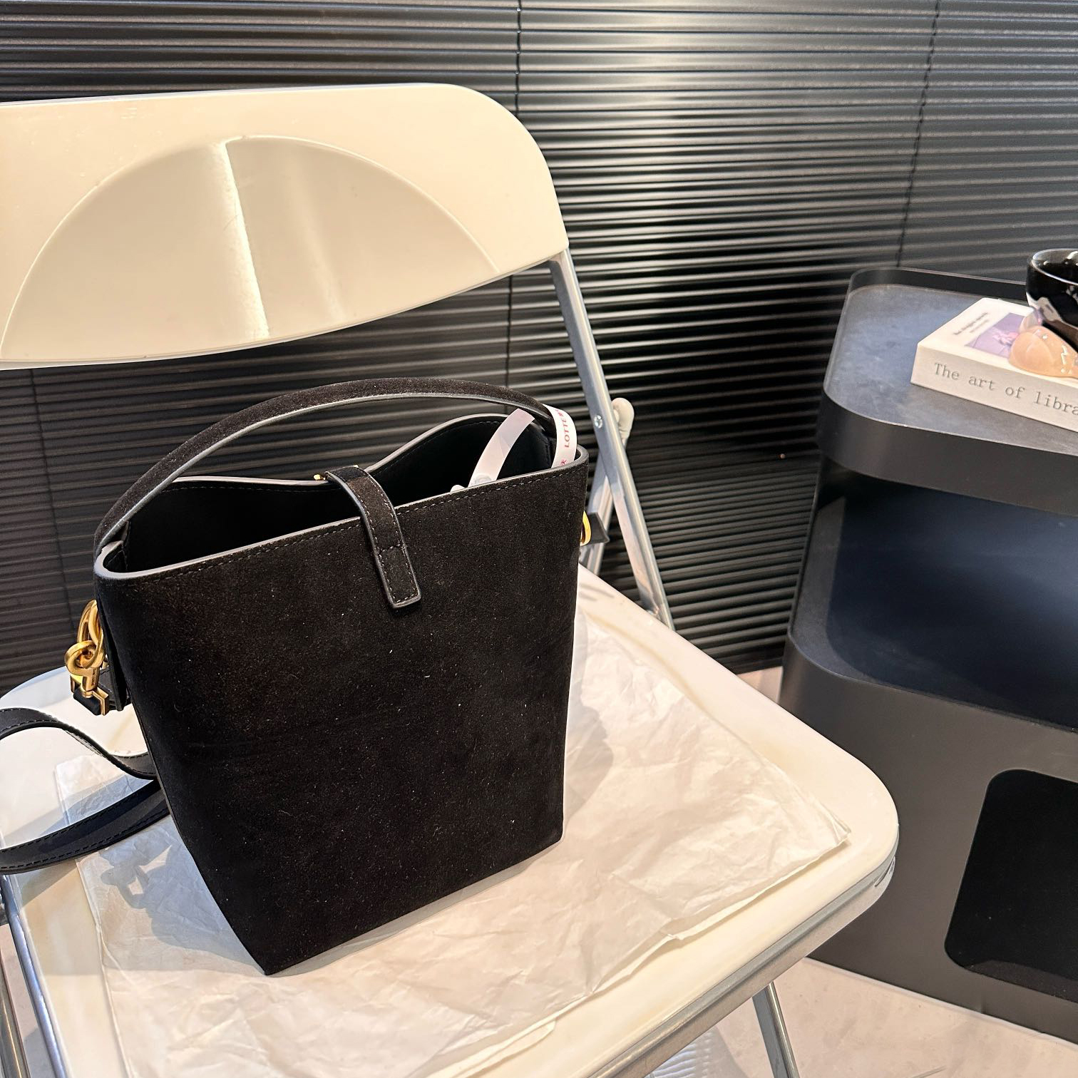 YS New Fashion Frosted Bucket Bag fb0424091302