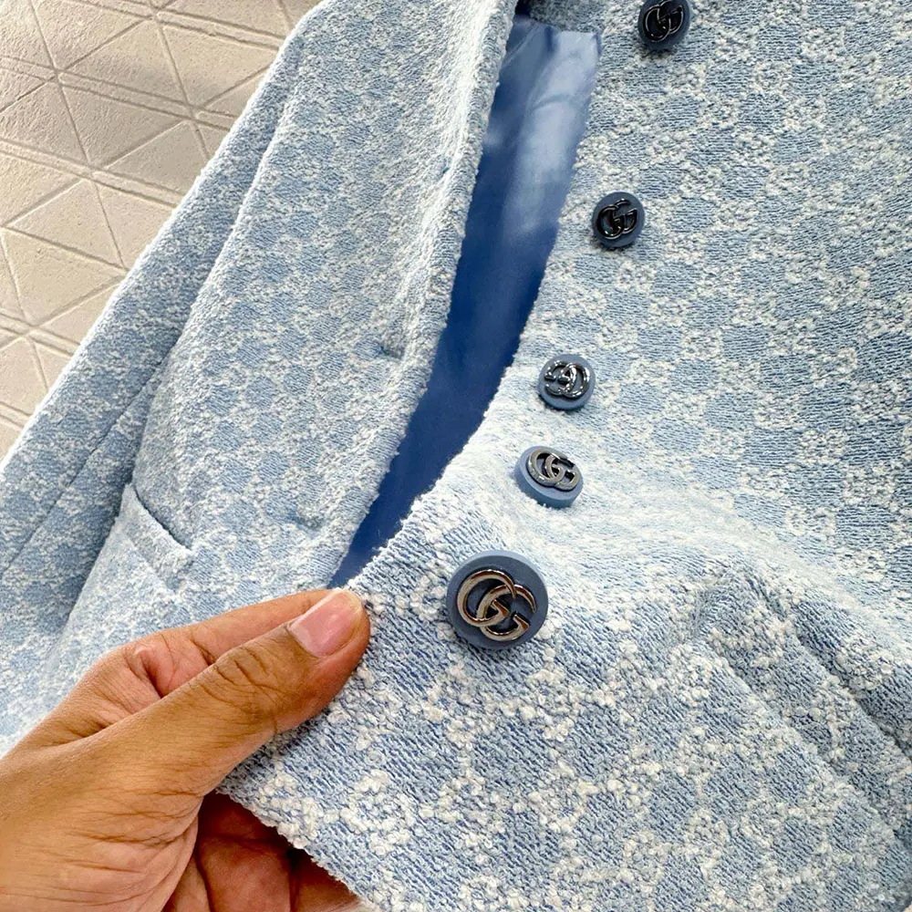 Gucci Women GG Cotton Bouclé Jacket 835524ZASUE