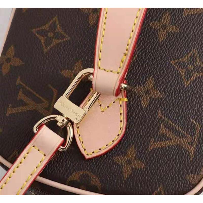Louis Vuitton Women Nice BB Vanity Case Brown Monogram Coated Canvas