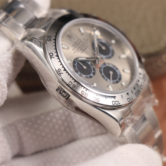 Rolex Daytona Steel Dial with Black Subdials 40mm