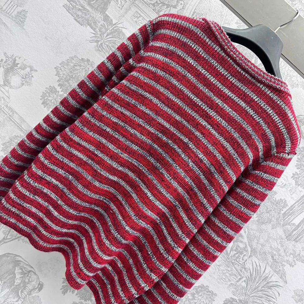 Gucci Women Wool Cotton Crewneck Cardigan 813829XKEI16549