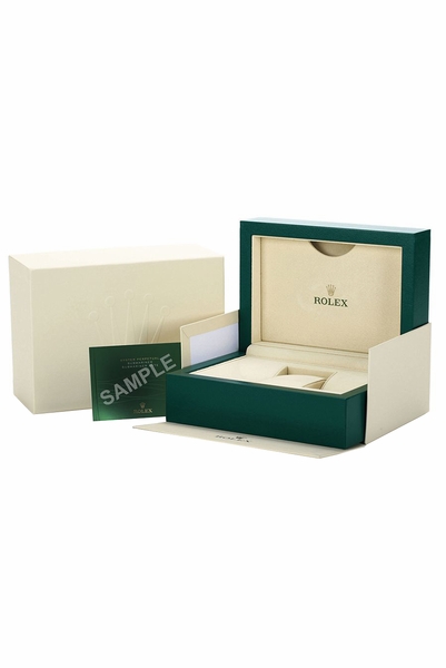 Rolex Oyster Perpetual 34 Blue Dial Women's Watch 124200-0003