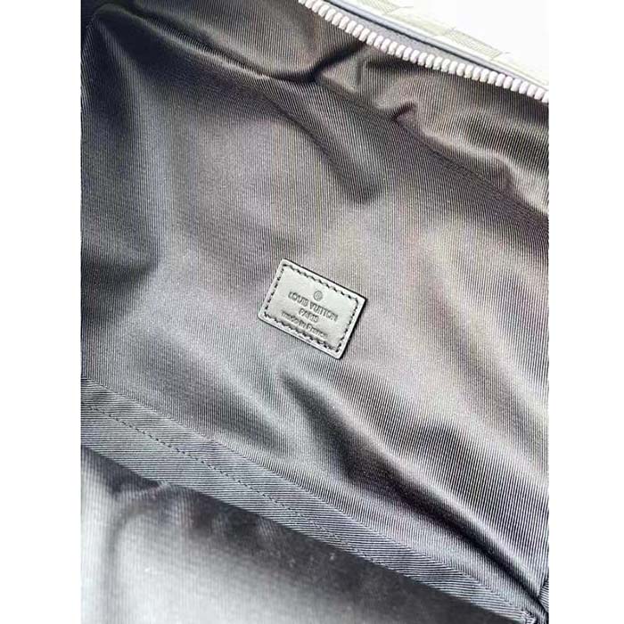 Louis Vuitton LV Unisex Discovery Backpack PM Black Graphite Damier Infini Cowhide Leather