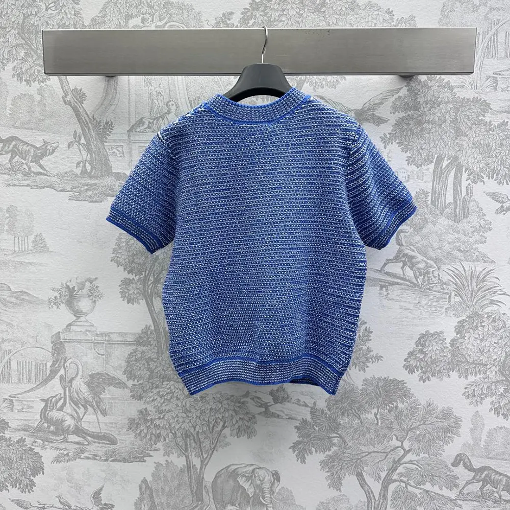 Gucci Women Fine Cotton Crewneck Top 818647XKENS4179