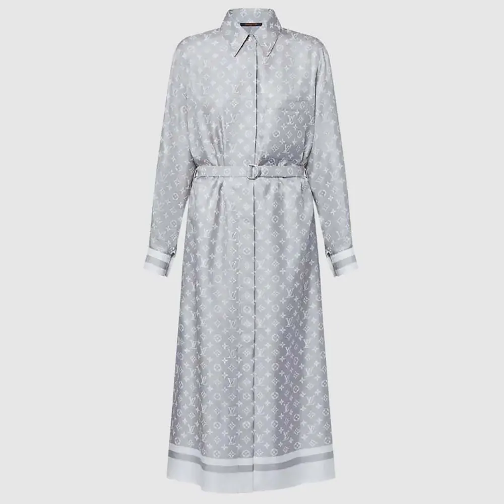 Louis Vuitton Women Monogram Foulard Shirt Dress 1AGOD5