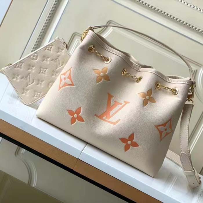 Louis Vuitton LV Women Summer Bundle Dégradé Neutral Embossed Supple Cowhide Leather