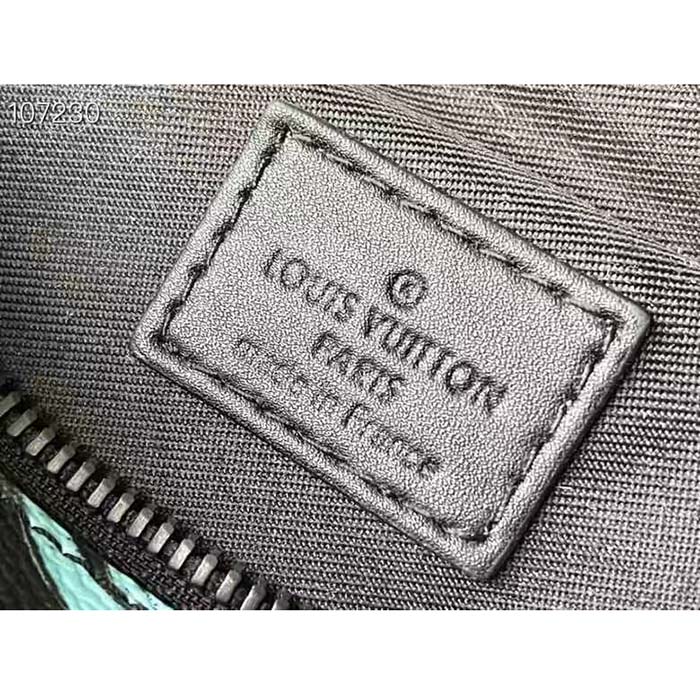 Louis Vuitton LV Unisex Discovery Bumbag Graffiti Green Monogram Coated Canvas Cowhide