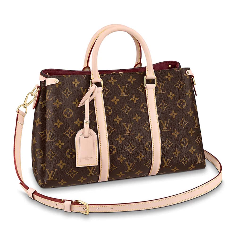 Louis Vuitton LV Women Soufflot MM Bag-Brown