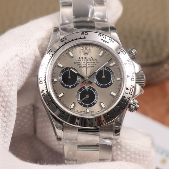 Rolex Daytona Steel Dial with Black Subdials 40mm