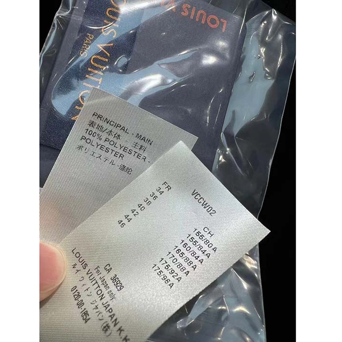 Louis Vuitton Women LV Wind Flap Trench Coat Black Regular Fit 1ABC6N