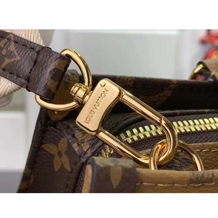 Louis Vuitton LV Women OnTheGo East West Giant Monogram Monogram Reverse Coated Canvas