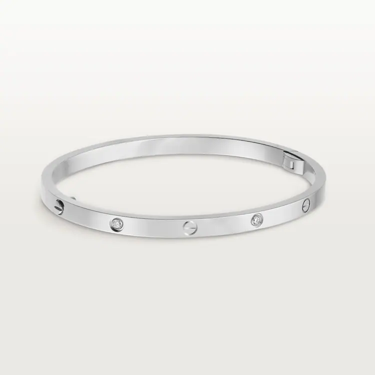 CARTIER LOVE BRACELET, SMALL MODEL, 6 DIAMONDS – 16