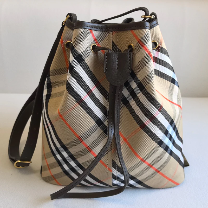 Check Jacquard Bucket Bag WB0625111410