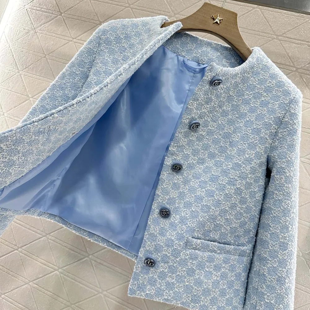 Gucci Women GG Cotton Bouclé Jacket 835524ZASUE