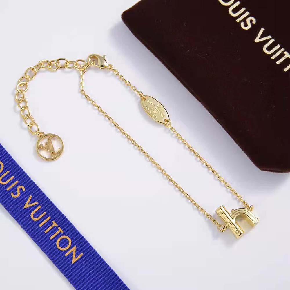 Louis Vuitton Women LV & Me Bracelet Letter H