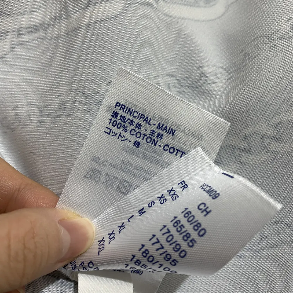 Louis Vuitton Women Pleated Collar Chain Print Shirt 1AGOAX