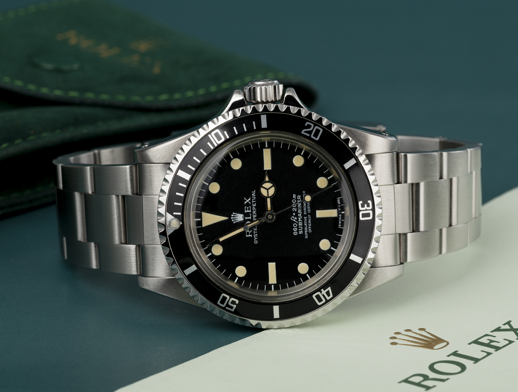 Rolex Submariner 4-Line 5512 - Chronometer Rated