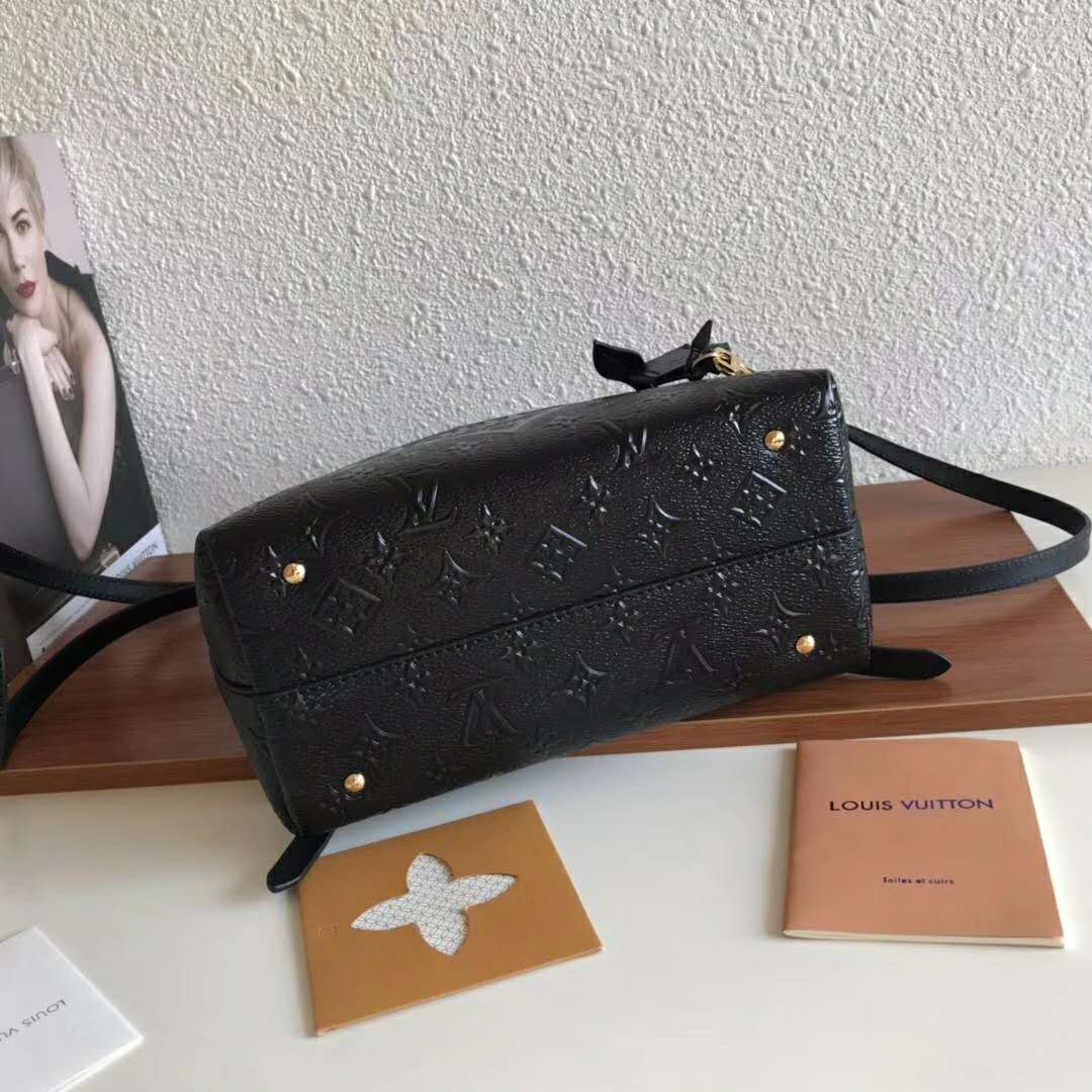 Louis Vuitton LV Unisex LV Moon Backpack in Smooth Calfskin Leather-Black