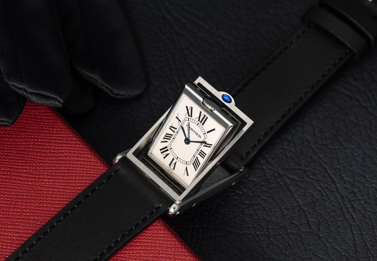 CARTIER Tank Basculante Mecanique 2390