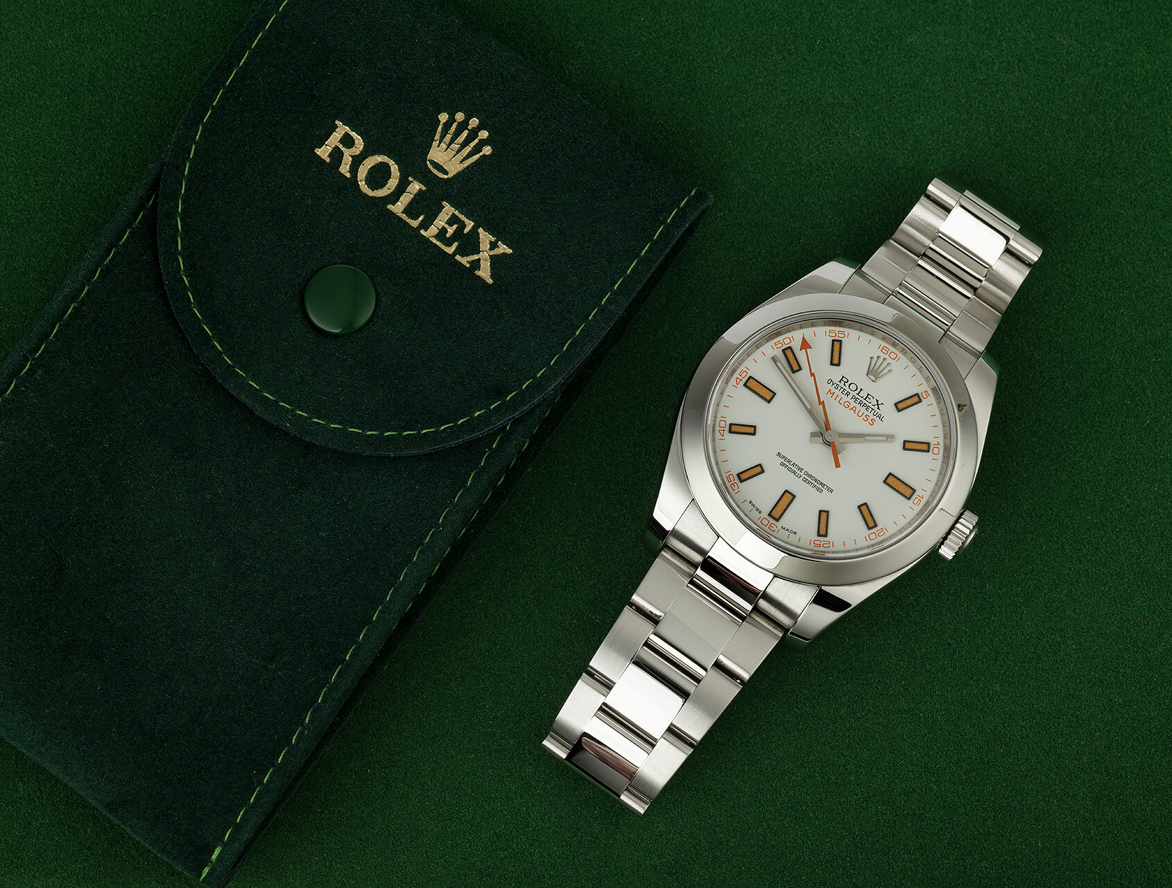 Rolex Milgauss Men's Watch 116400