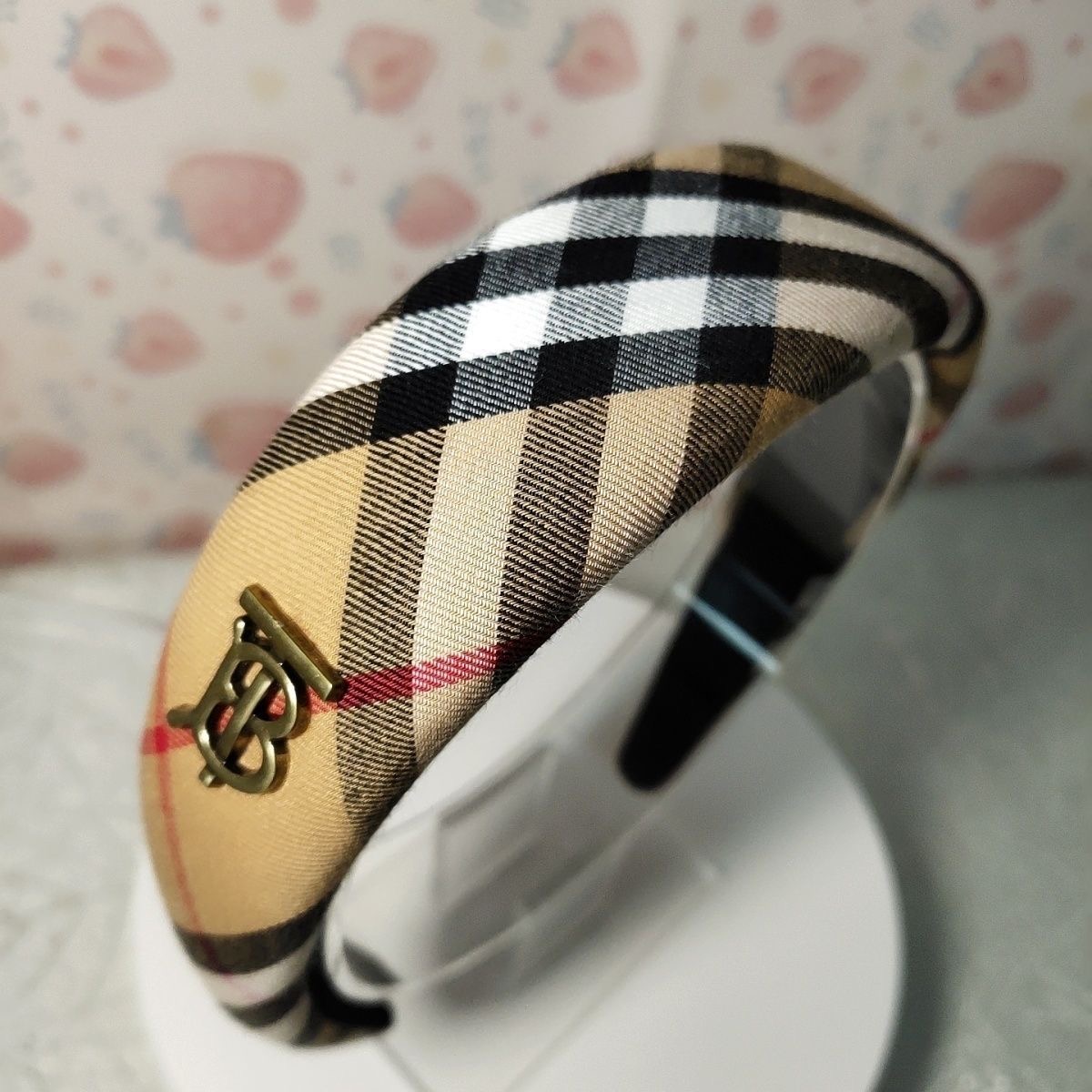 BBR Plaid Casual Headband PD0425071814
