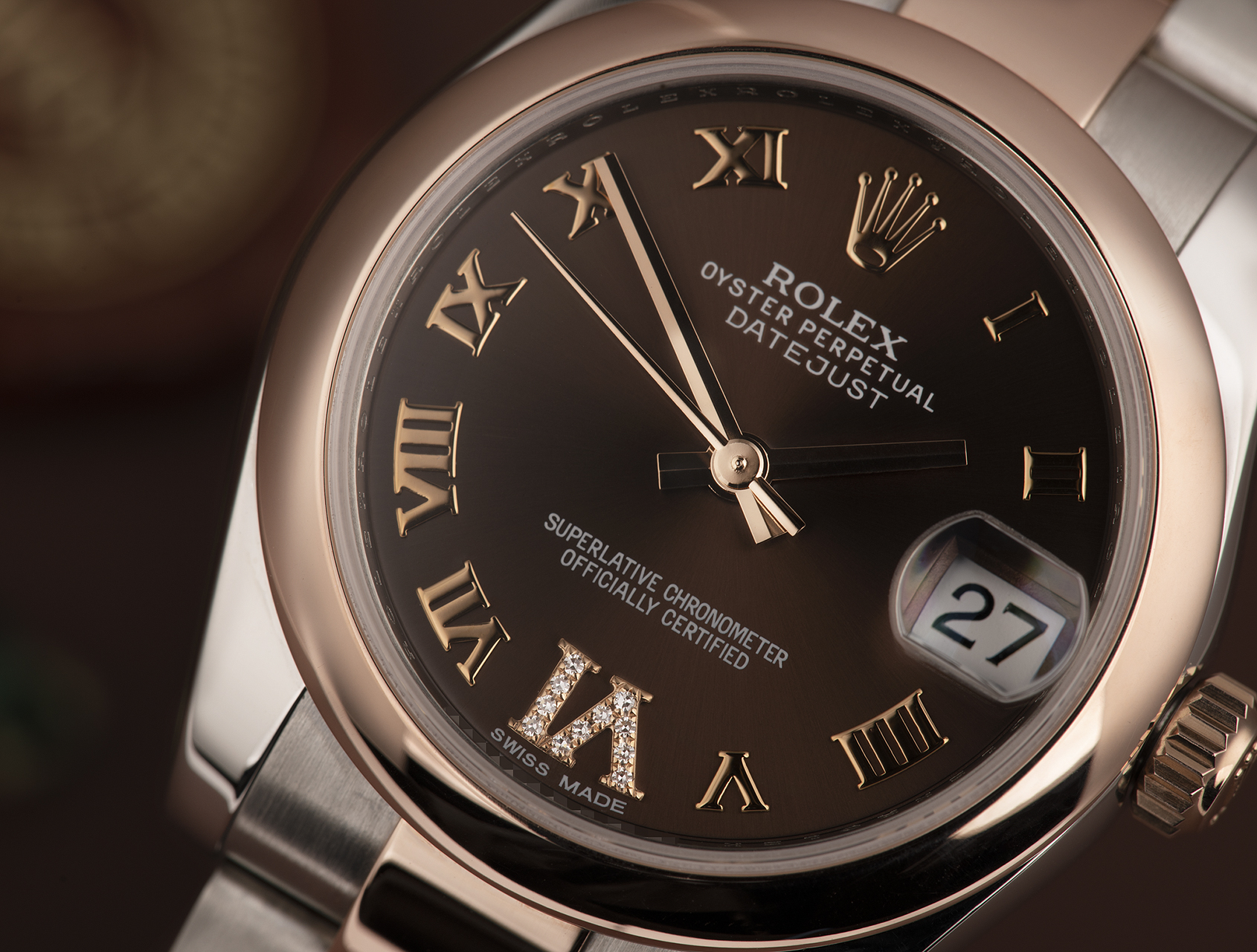 Rolex Datejust Steel & Everose 178241 - 'Diamond VI'