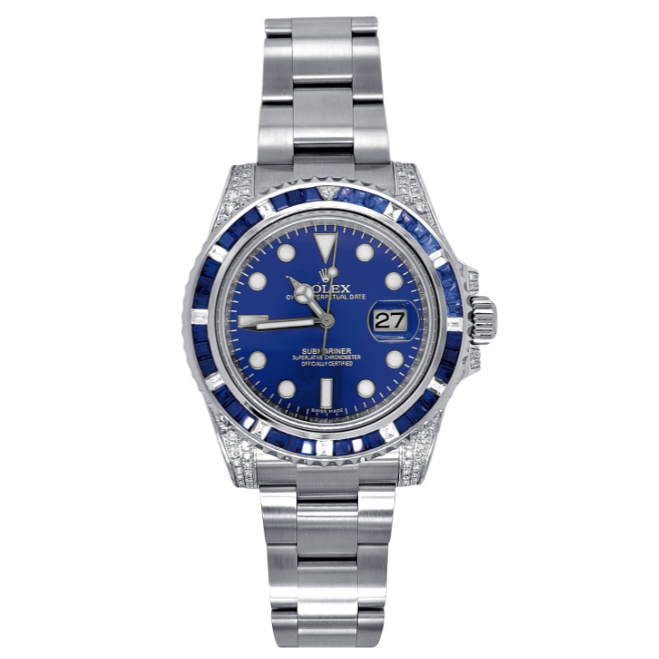 Rolex SUBMARINER Blue Diamond 40mm