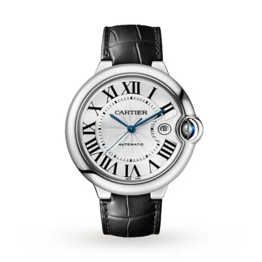 CARTIER Cartier Ballon Bleu de Cartier Men Automatic Silver Leather Watch WSBB0026