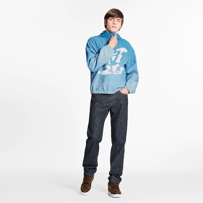 Louis Vuitton LV Men Monogram Clouds Windbreaker Printed LV Cloud