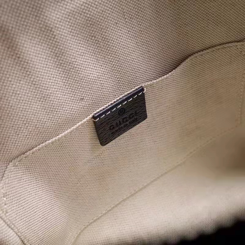 Gucci Unisex Ophidia Small GG Shoulder Bag Beige Blue GG Supreme Canvas