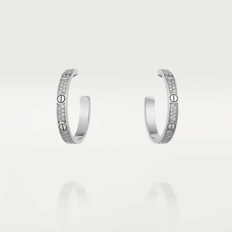 CARTIER LOVE EARRINGS