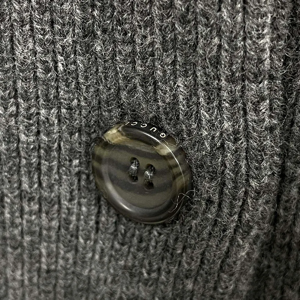 Gucci Women Padded Rib Wool Cardigan 807741XKEFH1189