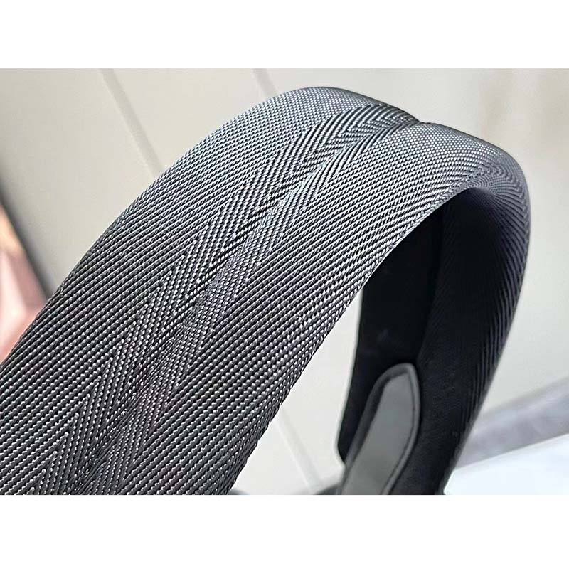 Louis Vuitton LV Unisex Christopher MM Backpack Black Taurillon Cowhide Leather