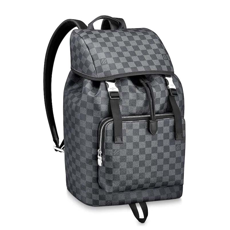 Louis Vuitton LV Men Zack Backpack in Coated Canvas