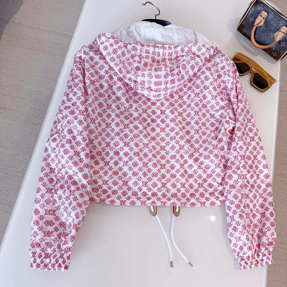 Louis Vuitton Women 3D Monogram Hooded Parka 1AHHUE