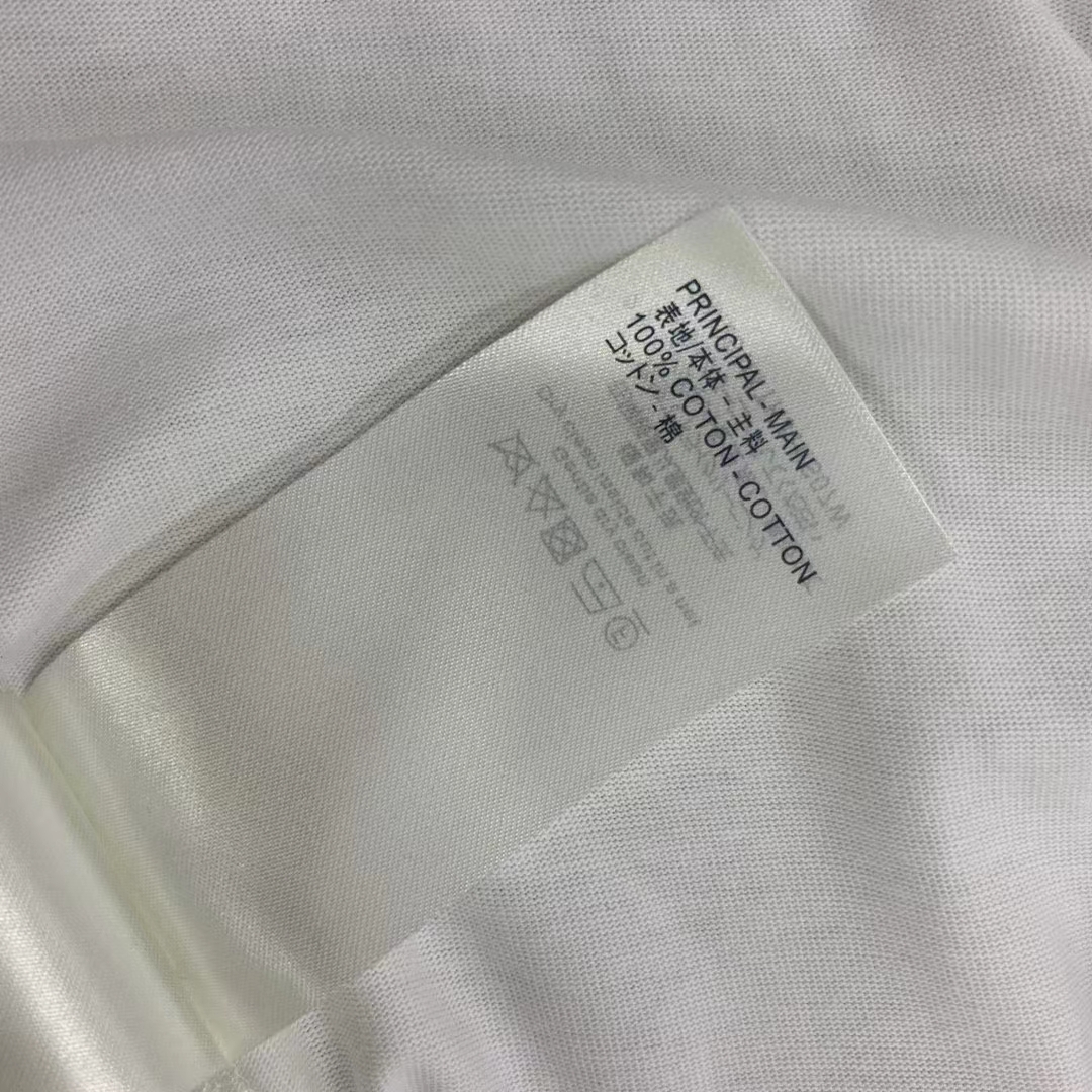 Louis Vuitton Women LV Snowflake T-Shirt Cotton Jersey White LV Golden Chain