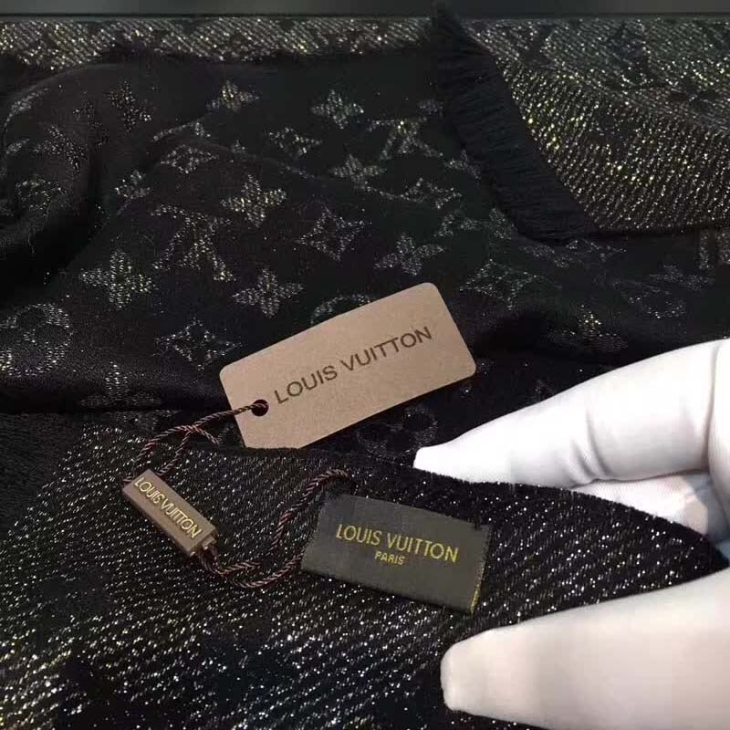 Louis Vuitton LV Timeless Stole Scarf in Cashmere