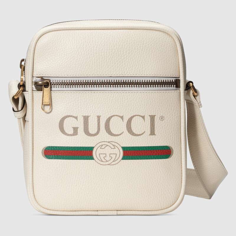 Gucci GG Men Gucci Print Messenger Bag