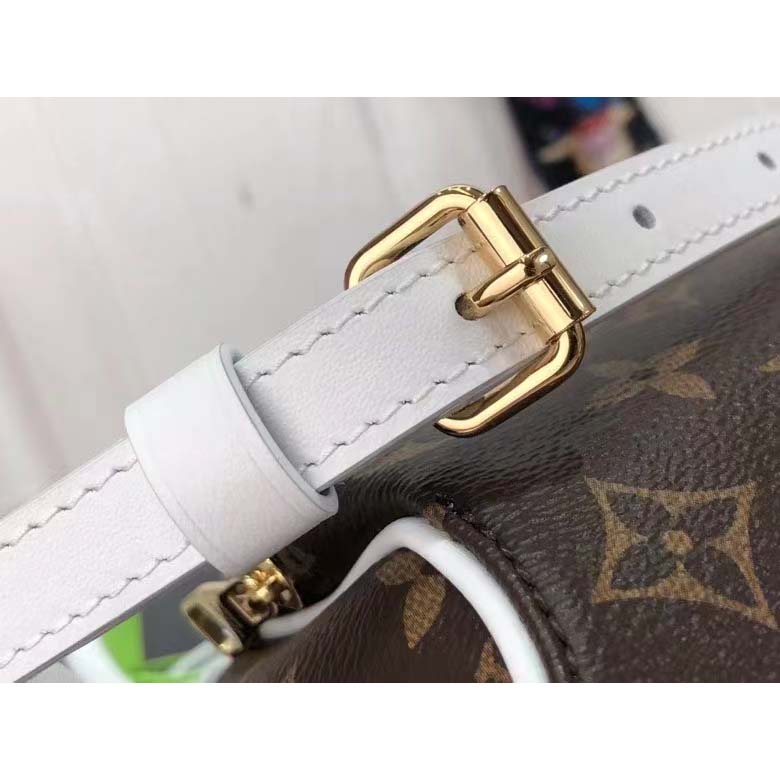 Louis Vuitton Women Ellipse BB Handbag Brown Monogram Coated Canvas Cowhide Leather