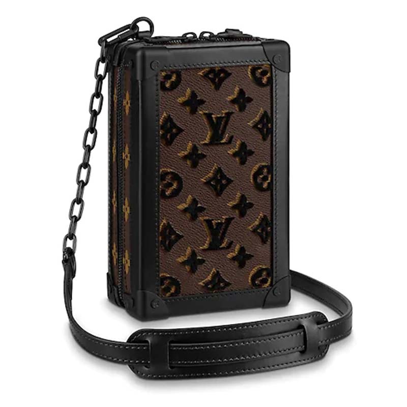 Louis Vuitton LV Men Vertical Soft Trunk Bag Coated Canvas