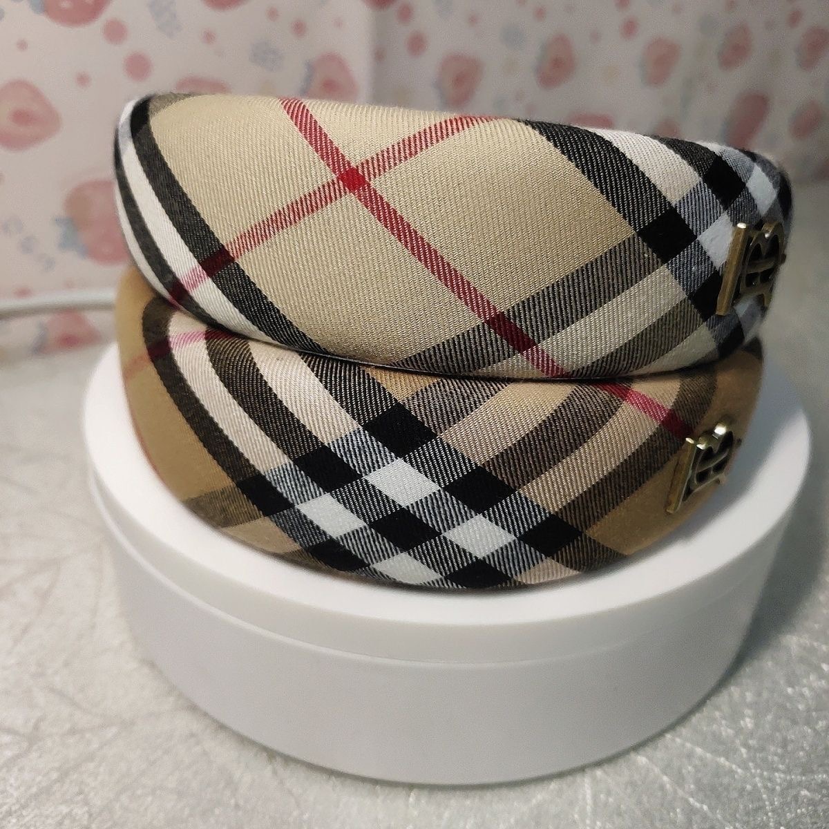 BBR Plaid Casual Headband PD0425071814