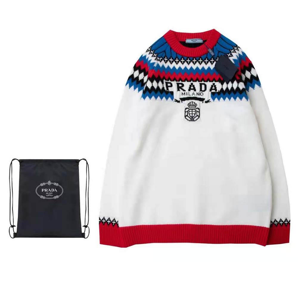 Prada Women Cashmere Crew-Neck Sweater