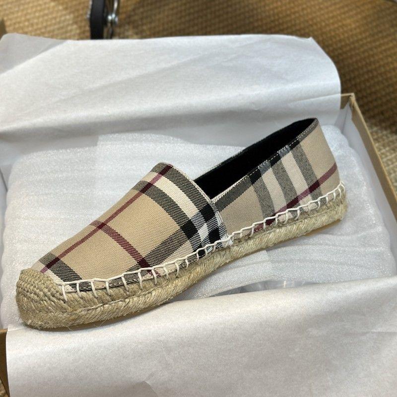 New Fisherman Loafers Straw-woven Hemp Rope Casual Breathable Shoes 1024032521