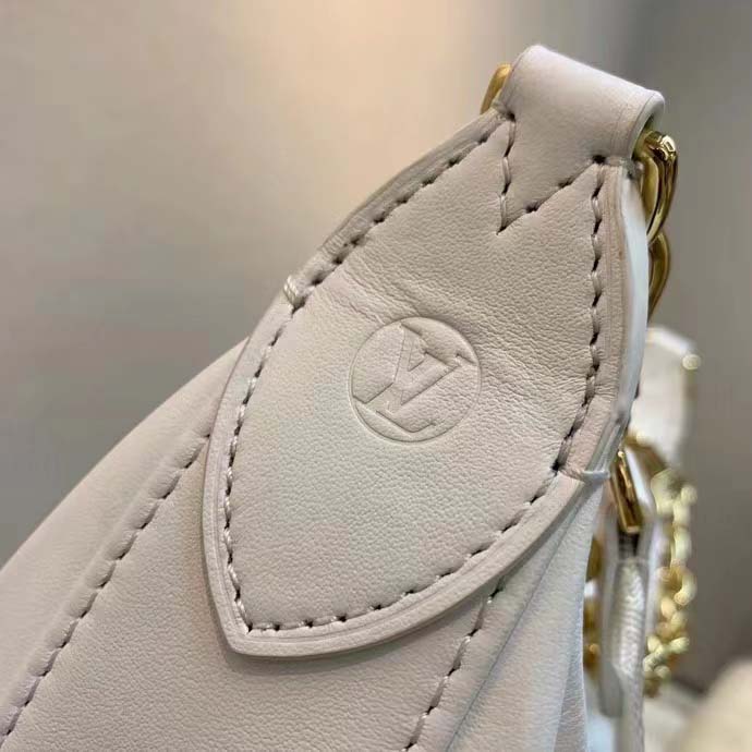 Louis Vuitton LV Women Over The Moon White Quilted Embroidered Smooth Calf Leather
