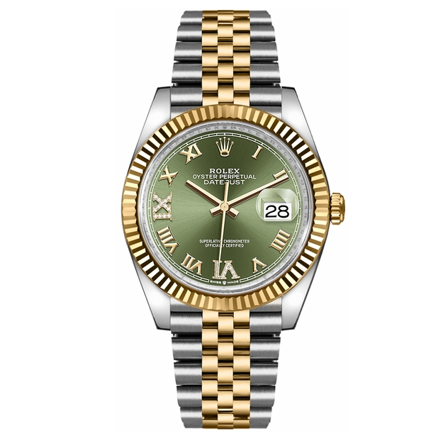 Rolex Datejust 31 Olive Green Dial Midsize Watch 126233