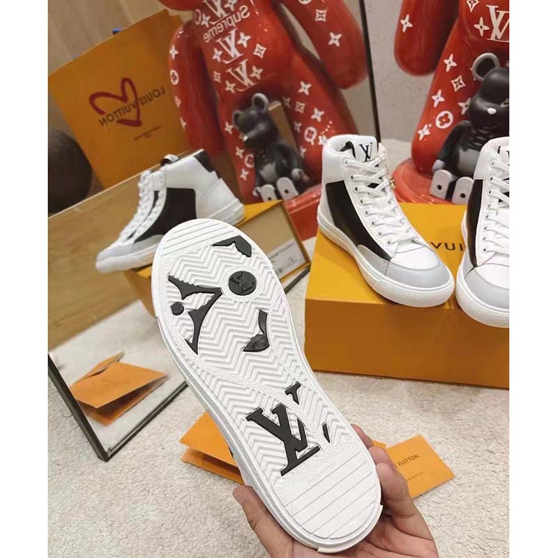 Louis Vuitton Unisex Charlie Sneaker Cacao Brown Mix Recycled Bio-Based Materials