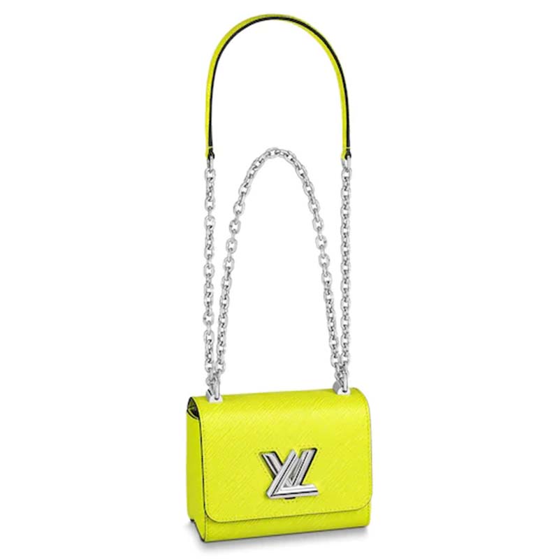 Louis Vuitton LV Women Twist Mini Handbag Epi Grained Leather